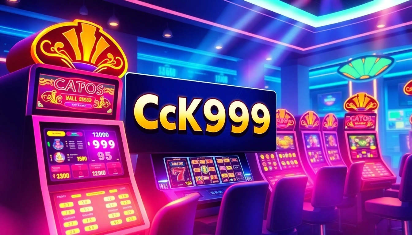 Screenshot showcasing the ck999 game interface with engaging slot games and vibrant visuals for online casino players seeking entertainment and wins.