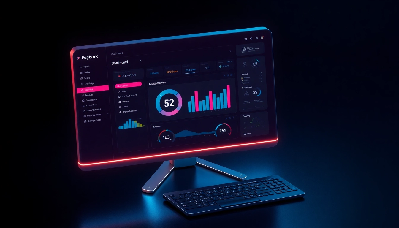 Visit https://32win.show/ for advanced Windows app insights, illustrated by a sleek digital interface showing screen management tools.