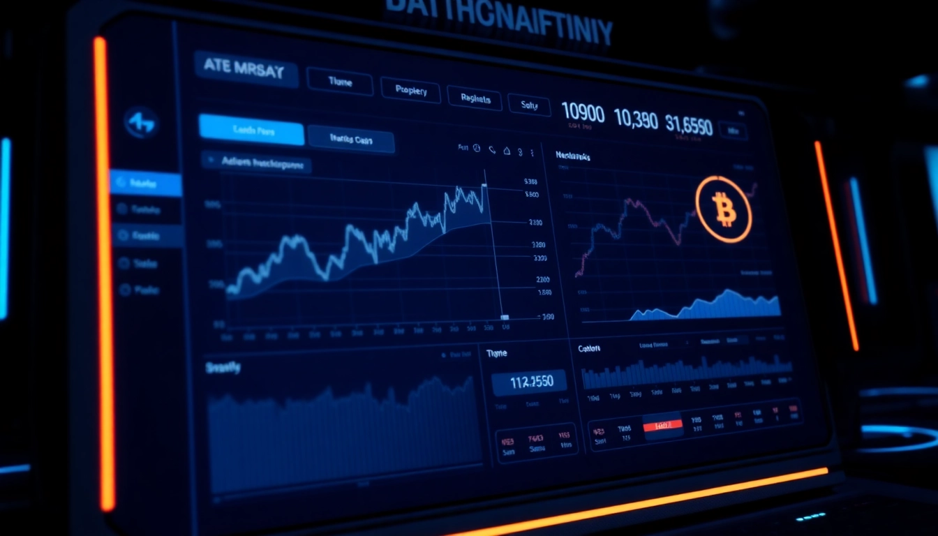 AICoin digital trading platform with real-time market data and professional analytics interface